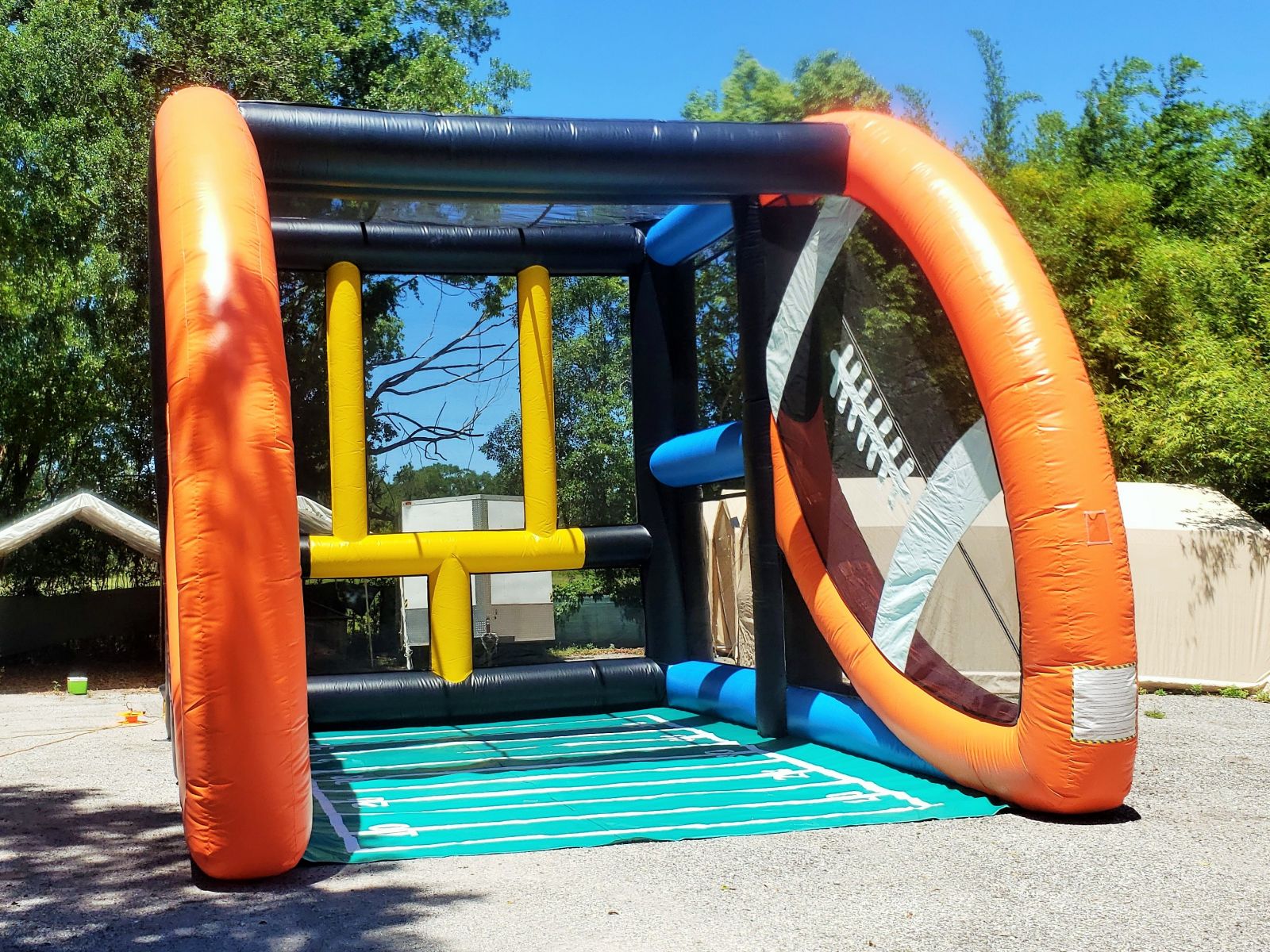 Football Field Goal Kick Challenge Tampa FL.